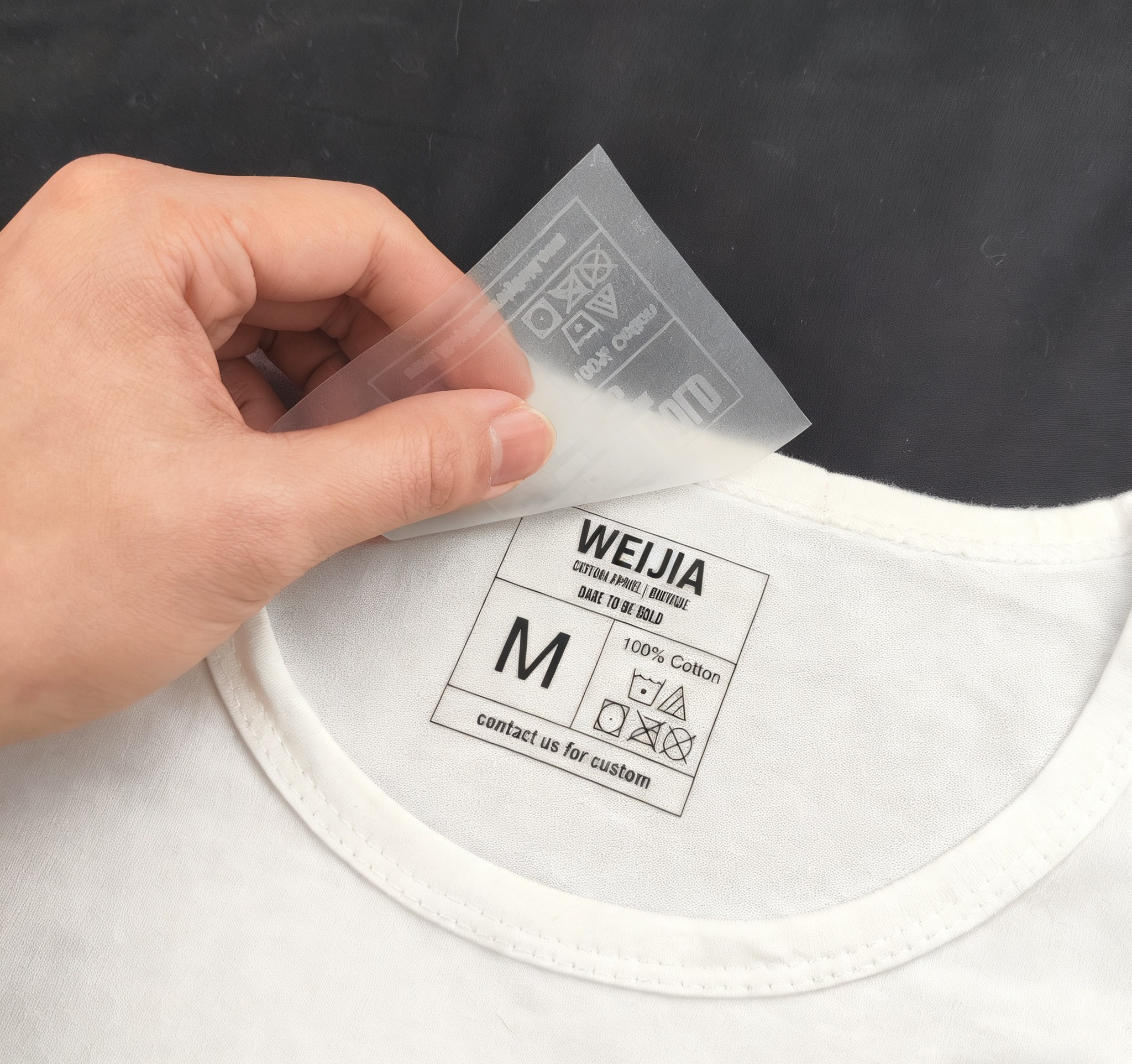 Wholesale t shirts with no labels for private brands   
